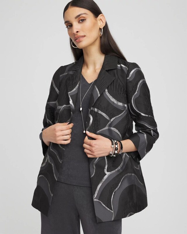 Travelers Retro Jacquard Jacket